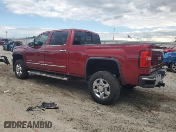 2018 GMC Sierra 2500HD SLT z VIN 1GT12TEY9JF195755, wystawiony jako Copart lot #56928195 z przebiegiem 175 497 mil mil oraz Szkoda całkowita • Salvage title. Historia ofert i sprzedaży dostępna na DreamBid. Obrazek 2.