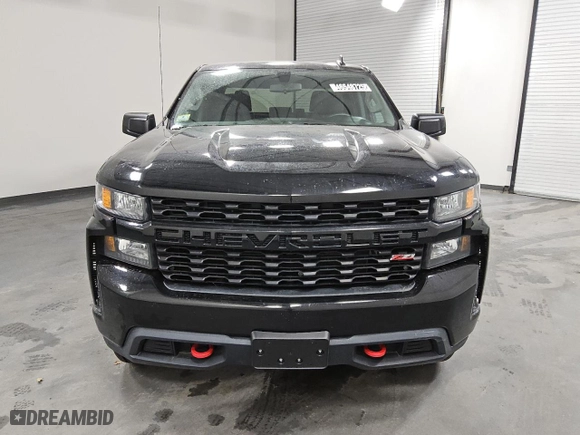 2019 Chevrolet Silverado 1500 Custom Trail Boss with VIN 1GCPYCEH8KZ388004, listed as a Copart auction lot 46548725 with 55,293 mi miles and Clean Title. Bid and sale history available at carsss.com. Image 5.