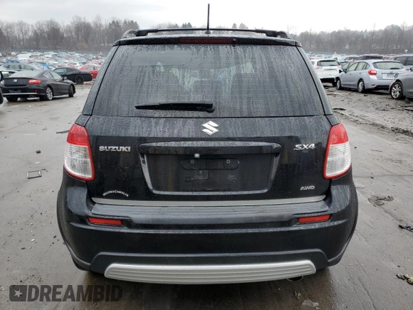 2012 Suzuki SX4 Crossover with VIN JS2YB5A31C6308000, listed as a Copart auction lot 83528134 with 0 mi miles and Salvage Title. Bid and sale history available at carsss.com. Image 6.