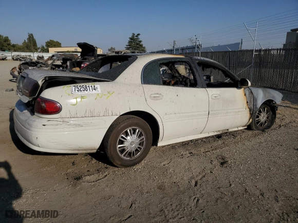 2004 Buick LeSabre Custom with VIN 1G4HP52K14U103027, listed as a Copart auction lot 75258114 with 0 mi miles and Non Repairable. Bid and sale history available at carsss.com. Image 3.