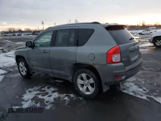 2013 Jeep Compass Latitude with VIN 1C4NJDEB5DD246108, listed as a Copart auction lot 47286445 with 106,028 mi miles and Salvage Title. Bid and sale history available at carsss.com. Image 2.