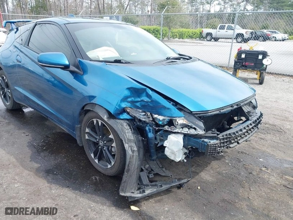 2014 Honda CR-Z EX with VIN JHMZF1D63ES000885, listed as a IAAI auction lot 41704583 with 71,552 mi miles. Bid and sale history available at carsss.com. Image 6.