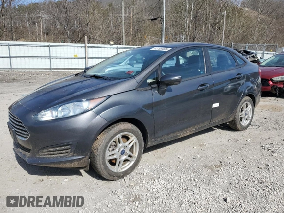 2018 Ford Fiesta SE with VIN 3FADP4BJ5JM134453, listed as a Copart auction lot 47799495 with 54,860 mi miles and Salvage Title. Bid and sale history available at carsss.com. Image 1.