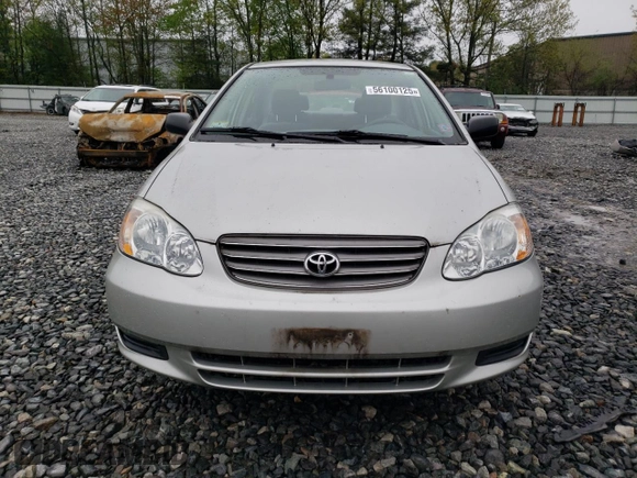 2004 Toyota Corolla CE with VIN 2T1BR32E24C299947, listed as a Copart auction lot 56100125 with 37,168 mi miles and Clean Title. Bid and sale history available at DreamBid. Image 5.