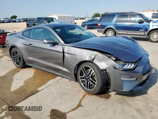 2021 Ford Mustang EcoBoost with VIN 1FA6P8TH6M5105775, listed as a Copart auction lot 53055725 with 5,508 mi miles and Clean title. Bid and sale history available at DreamBid. Image 4.