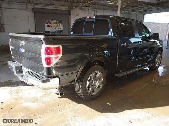 2010 Ford F-150 XL with VIN 1FTFW1CV9AKA24390, listed as a IAAI auction lot 41214621 with 130,146 mi miles. Bid and sale history available at carsss.com. Image 4.