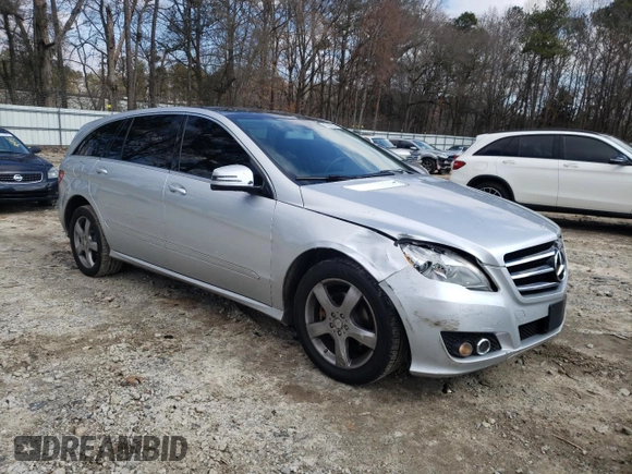 2011 Mercedes-Benz R 350 with VIN 4JGCB6FE8BA125365, listed as a Copart auction lot 45860255 with 160,994 mi miles and Salvage title. Bid and sale history available at DreamBid. Image 4.