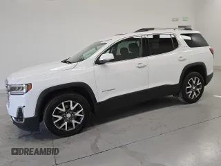 2021 GMC Acadia SLE with VIN 1GKKNRLSXMZ117764, listed as a Copart auction lot 62684845 with 144,555 mi miles and Clean title. Bid and sale history available at DreamBid. Image 1.