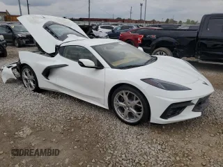 2020 Chevrolet Corvette 3LT with VIN 1G1Y82D49L5000566, listed as a Copart auction lot 73164814 with 5,883 mi miles and Salvage Title. Bid and sale history available at carsss.com. Image 4.