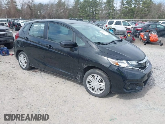 2019 Honda Fit LX with VIN 3HGGK5H43KM710749, listed as a IAAI auction lot 41834329 with 39,667 mi miles. Bid and sale history available at carsss.com. Image 1.