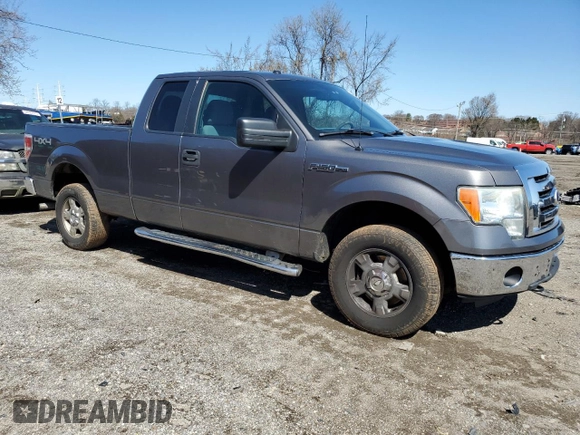 2011 Ford F-150 XL with VIN 1FTFX1EF6BFA23355, listed as a Copart auction lot 49699525 with 206,755 mi miles and Clean Title. Bid and sale history available at DreamBid. Image 4.