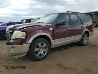 2010 Ford Expedition Eddie Bauer z VIN 1FMJU1J58AEA81659, wystawiony jako Copart lot #60632225 z przebiegiem 183 686 mil mil oraz Szkoda całkowita • Salvage title. Historia ofert i sprzedaży dostępna na DreamBid. Obrazek 1.