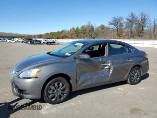 2015 Nissan Sentra SR with VIN 3N1AB7AP6FL655104, listed as a Copart auction lot 49885455 with 134,659 mi miles and Salvage Title. Bid and sale history available at DreamBid. Image 1.