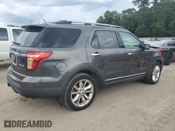 2015 Ford Explorer XLT with VIN 1FM5K7D84FGA99801, listed as a Copart auction lot 54757755 with 120,428 mi miles and Salvage Title. Bid and sale history available at DreamBid. Image 3.