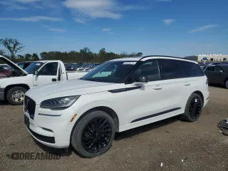 2022 Lincoln Aviator Reserve with VIN 5LM5J7XC2NGL14736, listed as a Copart auction lot 54903515 with 47,598 mi miles and Salvage title. Bid and sale history available at DreamBid. Image 1.
