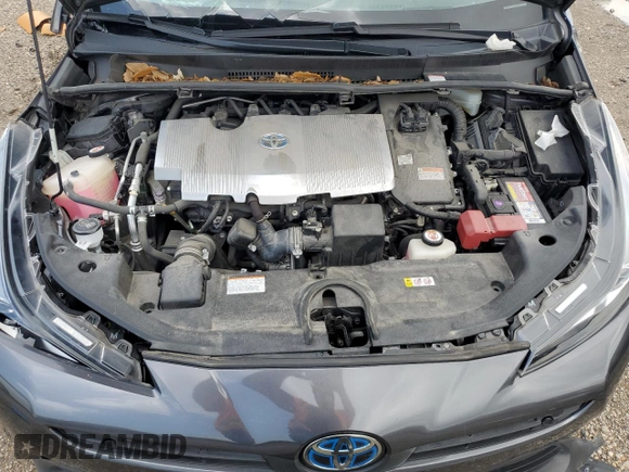 2020 Toyota Prius L Eco with VIN JTDKARFU7L3103696, listed as a Copart auction lot 54130735 with 22,774 mi miles and Salvage Title. Bid and sale history available at DreamBid. Image 11.