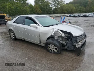 2005 Cadillac CTS with VIN 1G6DP567150232647, listed as a Copart auction lot 73393844 with 185,799 mi miles and Salvage Title. Bid and sale history available at carsss.com. Image 4.