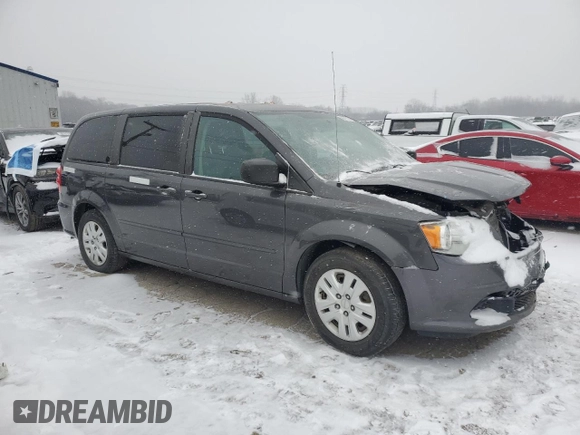2017 Dodge Grand Caravan SE z VIN 2C4RDGBG8HR780586, wystawiony jako Copart lot #77265624 z przebiegiem 108 775 mil mil oraz Czysty tytuł • Clean title. Historia ofert i sprzedaży dostępna na DreamBid. Obrazek 4.
