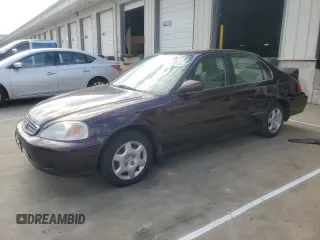 2000 Honda Civic EX z VIN 1HGEJ8645YL023958, wystawiony jako Copart lot #46899125 z przebiegiem 88 256 mil mil oraz Szkoda całkowita • Salvage title. Historia ofert i sprzedaży dostępna na DreamBid. Obrazek 1.