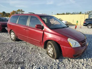 2010 Kia Sedona LX with VIN KNDMG4C36A6345249, listed as a Copart auction lot 77426774 with 145,361 mi miles and Salvage Title. Bid and sale history available at carsss.com. Image 4.