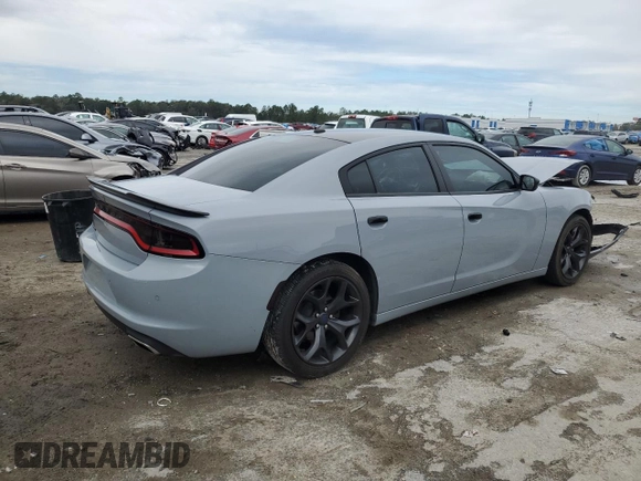 2020 Dodge Charger SXT with VIN 2C3CDXBG6LH192727, listed as a Copart auction lot 46730295 with 58,664 mi miles and Salvage Title. Bid and sale history available at DreamBid. Image 3.