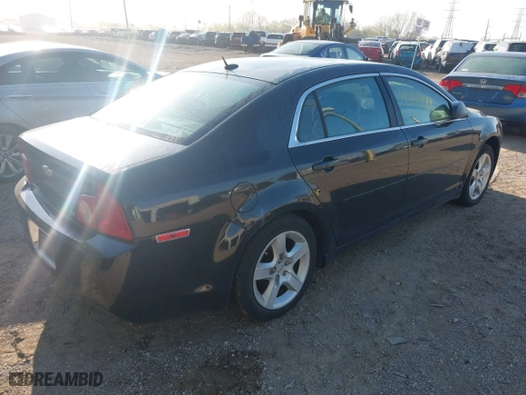 2009 Chevrolet Malibu LS w/1FL with VIN 1G1ZG57B394185344, listed as a IAAI auction lot 42111488 with 133,157 mi miles. Bid and sale history available at carsss.com. Image 4.