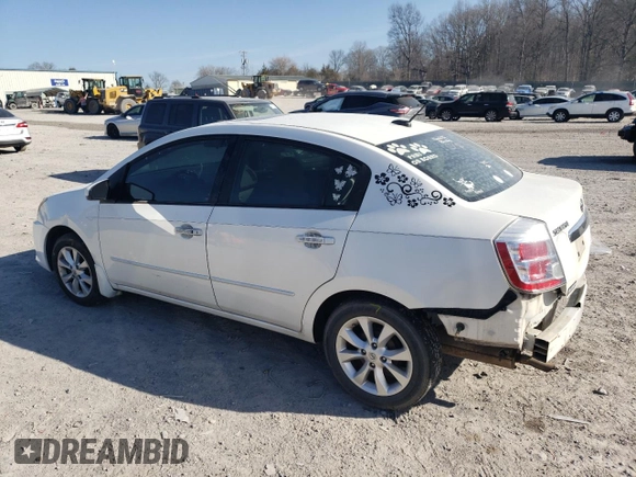 2010 Nissan Sentra SL with VIN 3N1AB6AP8AL640171, listed as a Copart auction lot 48793965 with 190,195 mi miles and Salvage title. Bid and sale history available at DreamBid. Image 2.