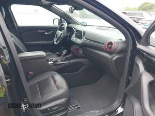 2022 Chevrolet Blazer RS with VIN 3GNKBERS7NS176667, listed as a IAAI auction lot 41935429 with 29,837 mi miles and . Bid and sale history available at DreamBid. Image 5.