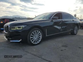 2020 BMW 7 Series 740i z VIN WBA7T2C01LGL17386, wystawiony jako Copart lot #49496215 z przebiegiem 44 801 mil mil oraz Szkody całkowita. Historia ofert i sprzedaży dostępna na DreamBid. Obrazek 1.