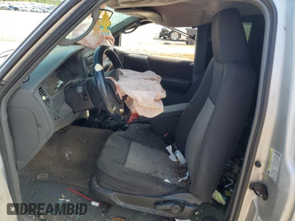 2005 Ford Ranger XL with VIN 1FTZR15E25PA85848, listed as a Copart auction lot 55028305 with Not provided miles and Salvage title. Bid and sale history available at DreamBid. Image 7.