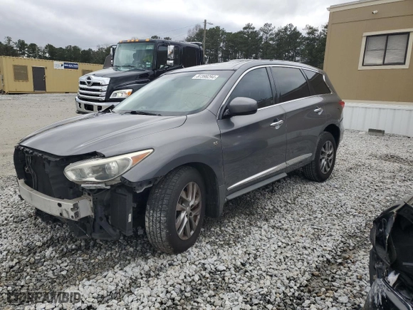 2015 Infiniti QX60 with VIN 5N1AL0MN2FC503047, listed as a Copart auction lot 87398294 with NaN miles and Salvage Title. Bid and sale history available at carsss.com. Image 1.