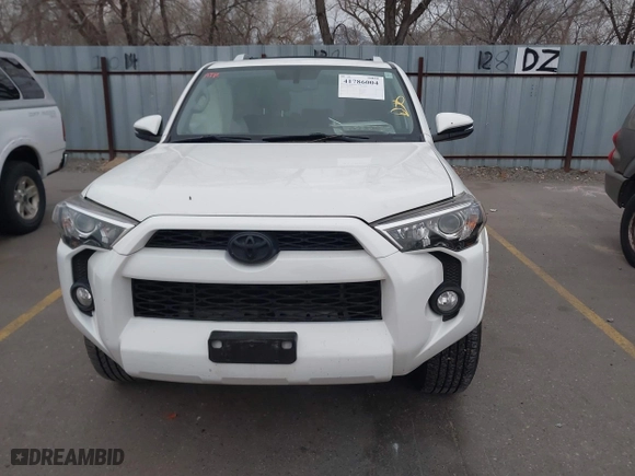 2017 Toyota 4Runner SR5 with VIN JTEZU5JR2H5162857, listed as a IAAI auction lot 41786004 with 93,437 mi miles. Bid and sale history available at carsss.com. Image 12.