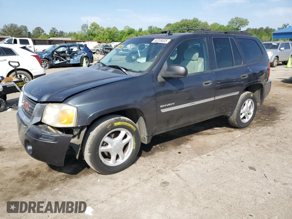 2006 GMC Envoy SLE with VIN 1GKDS13S362258903, listed as a Copart auction lot 53209035 with 255,693 mi miles and Salvage Title. Bid and sale history available at carsss.com. Image 1.