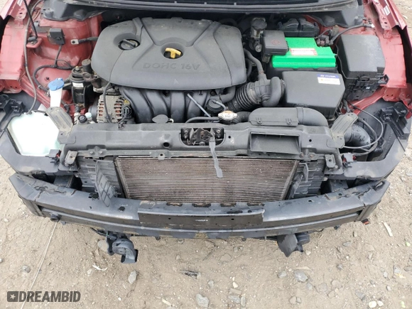 2013 Hyundai Elantra Limited with VIN KMHDH4AE2DU757732, listed as a Copart auction lot 51809055 with 123,548 mi miles and Salvage Title. Bid and sale history available at carsss.com. Image 11.
