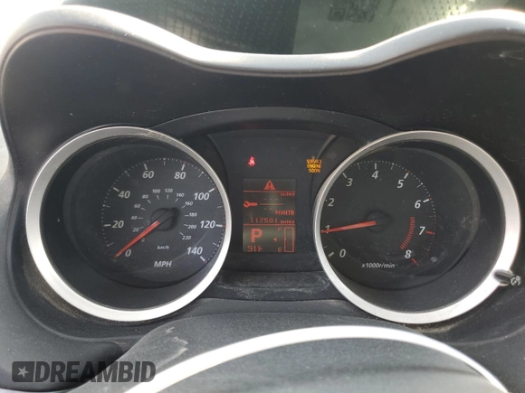 2010 Mitsubishi Lancer ES with VIN JA32U2FU2AU030886, listed as a Copart auction lot 75766834 with 117,501 mi miles and Salvage Title. Bid and sale history available at carsss.com. Image 9.