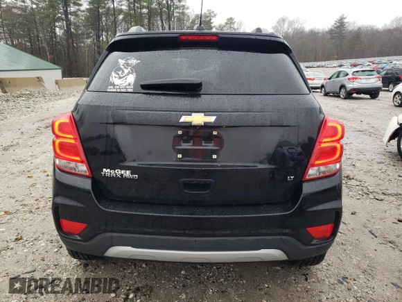 2017 Chevrolet Trax LT with VIN 3GNCJPSB3HL157626, listed as a Copart auction lot 49300625 with 94,114 mi miles and Salvage Title. Bid and sale history available at carsss.com. Image 6.