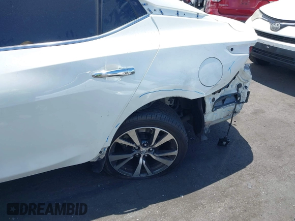 2017 Nissan Maxima S with VIN 1N4AA6AP8HC376994, listed as a IAAI auction lot 42246508 with 80,770 mi miles and . Bid and sale history available at DreamBid. Image 18.