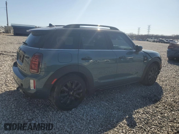 2024 MINI Countryman Cooper S with VIN WMZ83BR08R3S05750, listed as a Copart auction lot 47879955 with 20,456 mi miles and Salvage Title. Bid and sale history available at carsss.com. Image 3.