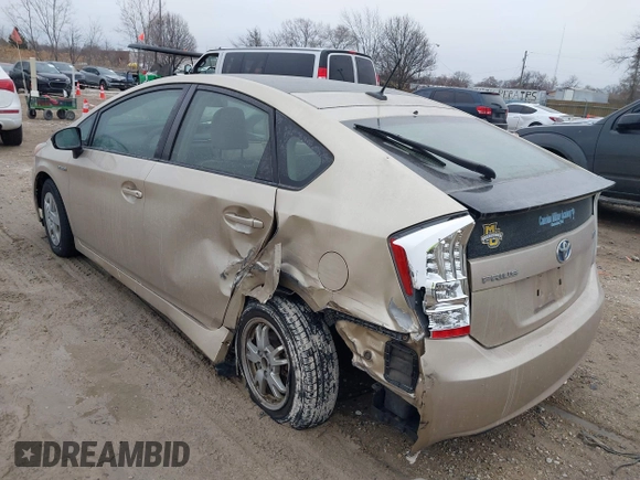 2010 Toyota Prius II with VIN JTDKN3DU1A1291631, listed as a IAAI auction lot 41465573 with 198,277 mi miles. Bid and sale history available at carsss.com. Image 3.