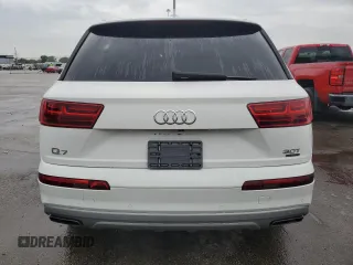 2018 Audi Q7 Premium with VIN WA1AAAF74JD050738, listed as a Copart auction lot 56587355 with 99,051 mi miles and Clean title. Bid and sale history available at DreamBid. Image 6.