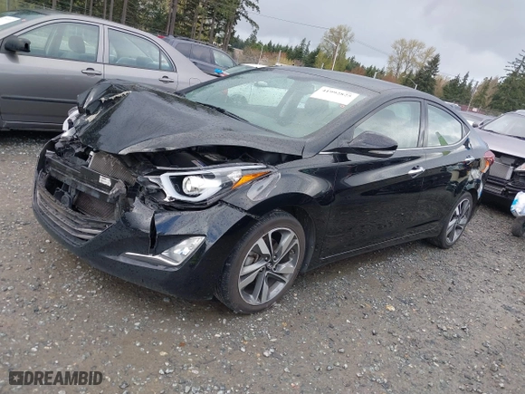 2014 Hyundai Elantra SE with VIN KMHDH4AE0EU087194, listed as a IAAI auction lot 41992825 with 59,484 mi miles. Bid and sale history available at carsss.com. Image 17.