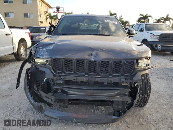 2024 Jeep Grand Cherokee Altitude X with VIN 1C4RJHAG2RC716215, listed as a Copart auction lot 42922815 with 14,653 mi miles and Salvage title. Bid and sale history available at DreamBid. Image 5.