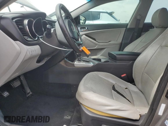 2013 Kia Optima EX with VIN 5XXGN4A78DG180450, listed as a Copart auction lot 58925375 with 131,479 mi miles and Salvage title. Bid and sale history available at DreamBid. Image 7.
