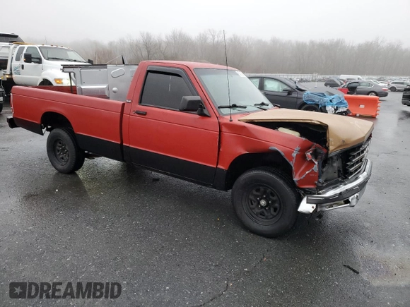 1991 GMC Canyon SLE1 with VIN 1GTCS14E6M8513036, listed as a Copart auction lot 85212064 with 230,840 mi miles and Salvage Title. Bid and sale history available at carsss.com. Image 4.