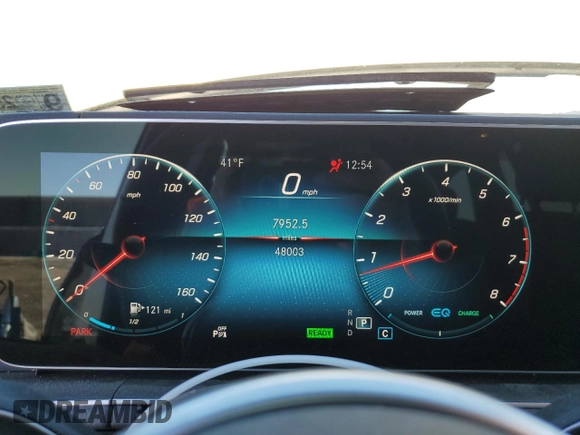 2022 Mercedes-Benz GLS 450 with VIN 4JGFF5KE5NA668145, listed as a Copart auction lot 89244035 with 48,003 mi miles and Salvage Title. Bid and sale history available at DreamBid. Image 9.