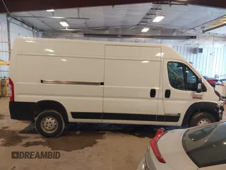 2022 Ram ProMaster Cargo with VIN 3C6LRVDG8NE123381, listed as a IAAI auction lot 41719262 with 123,655 mi miles and . Bid and sale history available at DreamBid. Image 13.