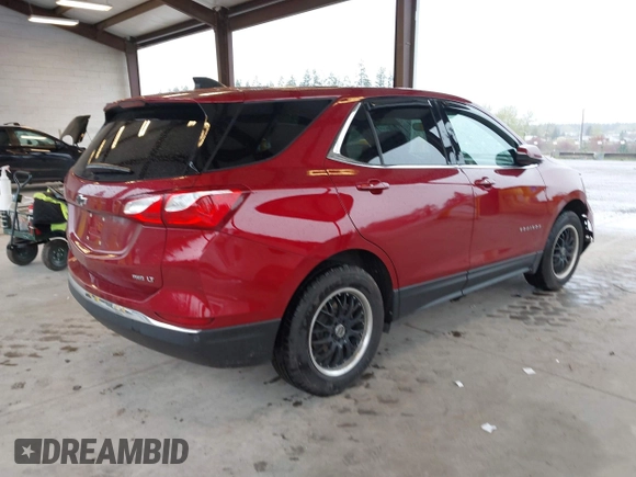 2018 Chevrolet Equinox LT with VIN 3GNAXSEV6JS568254, listed as a IAAI auction lot 41980375 with 81,371 mi miles. Bid and sale history available at carsss.com. Image 4.