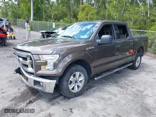 2017 Ford F-150 XL with VIN 1FTEW1CF6HFB67496, listed as a IAAI auction lot 41884533 with 156,424 mi miles. Bid and sale history available at carsss.com. Image 18.