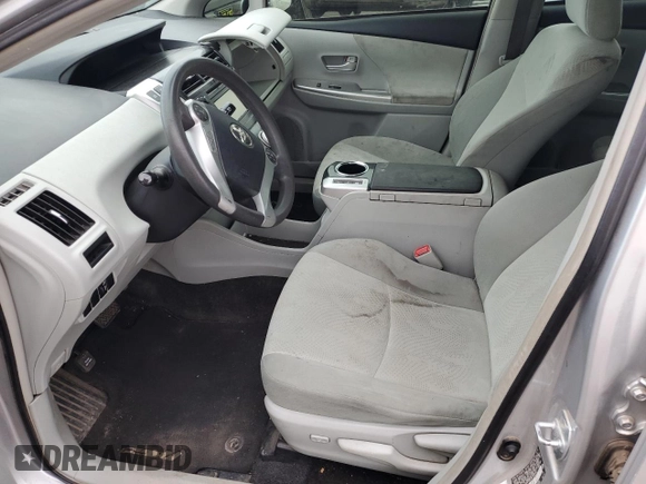 2012 Toyota Prius Two with VIN JTDZN3EU8C3085940, listed as a Copart auction lot 54402494 with 206,604 mi miles and Salvage Title. Bid and sale history available at DreamBid. Image 13.