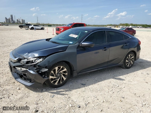 2017 Honda Civic Sedan EX with VIN 19XFC2F71HE082499, listed as a Copart auction lot 50242775 with 66,717 mi miles and Salvage Title. Bid and sale history available at carsss.com. Image 1.